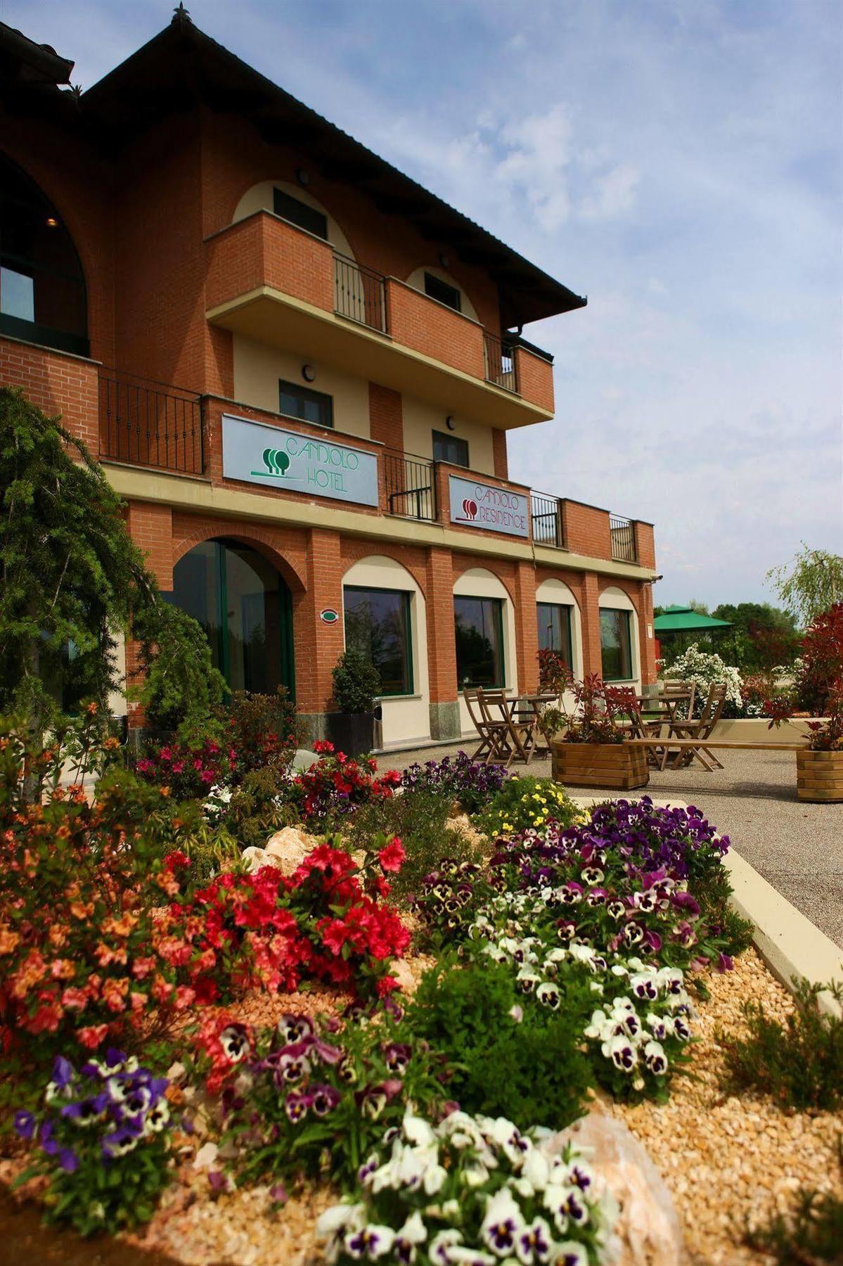 Green Class Hotel Candiolo Eksteriør billede